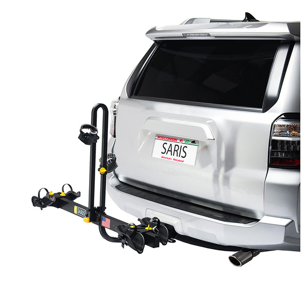 Saris Freedom Hitch Mount Rack 1-1/4'' and 2'' Bikes: 2 Max weight per bike: 60 lb