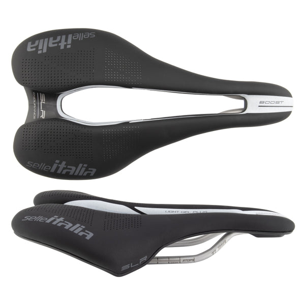 Selle Italia SLR Boost Endurance Superflow S Saddle 248 x 130mm 202g Black/White