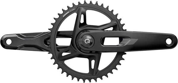 SRAM Rival 1x XPLR AXS Power Meter Wide Crankset - 172.5mm 12/13-Speed 42t 8-Bolt Direct Mount DUB PM Spindle BLK E1