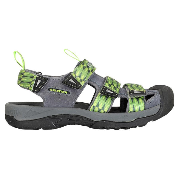 Exustar E-SS515 Clipless Sandals Green 41-42 Euro or 8-8.5 US