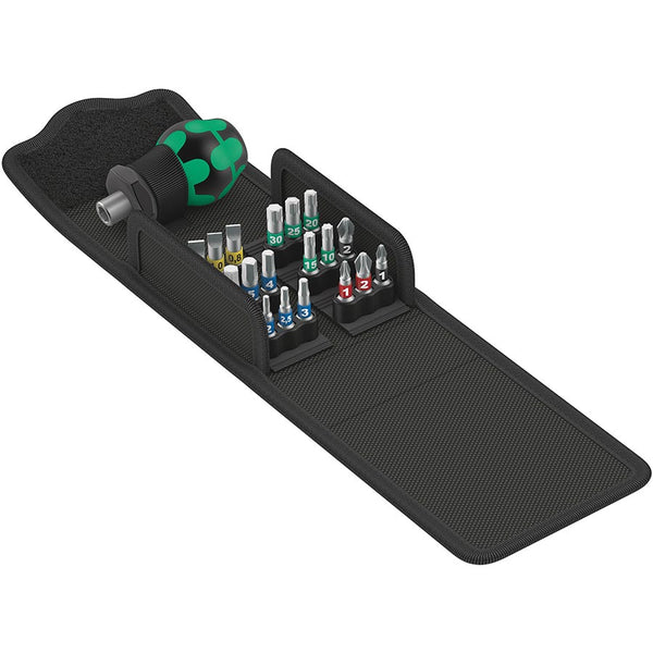 Wera Kraftform Kompakt Stubby 1 Driver and Bit Set