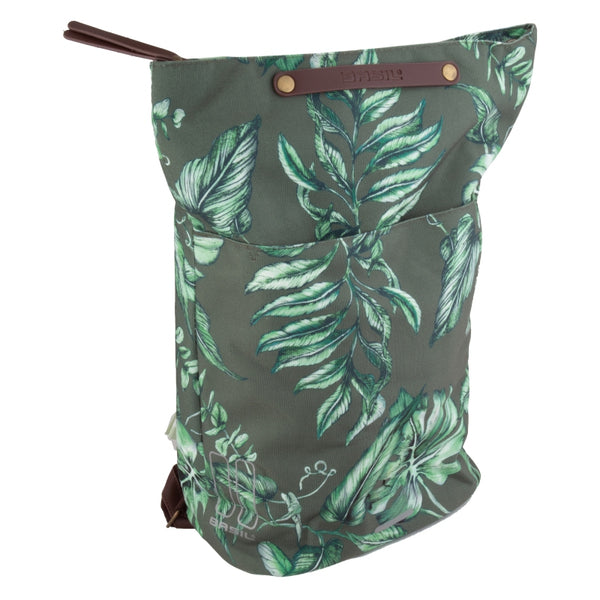 Basil Ever-Green DayPack Pannier Bag Hook-on 11x6.3x13.8` 854 c.i. Green