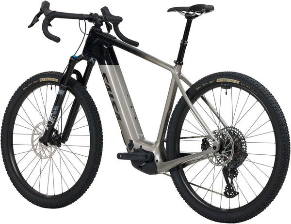 Salsa Tributary C Rival GX AXS Transmission SUS Ebike - 29" Carbon Charcoal/BLK Large