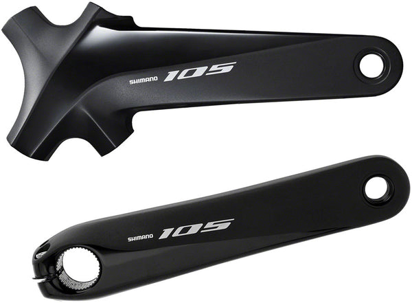 Shimano 105 FC-R7000 Crankset - 172.5mm 11-Speed W/O Rings 110 BCD Hollowtech Crank Arms Hollowtech II Spindle Interface BLK