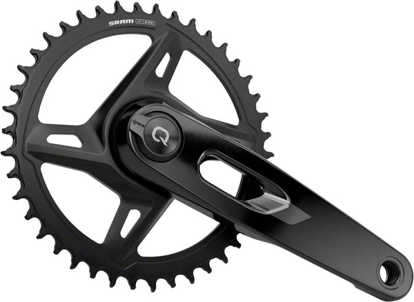 SRAM Rival 1x XPLR AXS Power Meter Wide Crankset - 172.5mm 12/13-Speed 42t 8-Bolt Direct Mount DUB PM Spindle BLK E1
