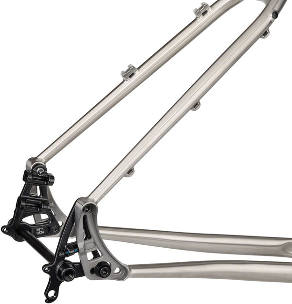 Salsa Fargo Ti Frameset - 29" Titanium Raw X-Small