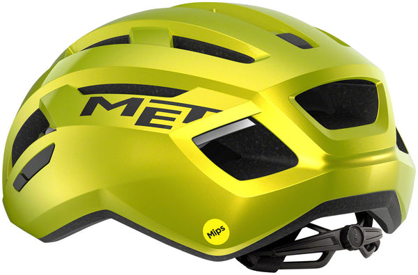 MET Vinci MIPS Helmet - Lime Yellow Metallic Glossy Medium