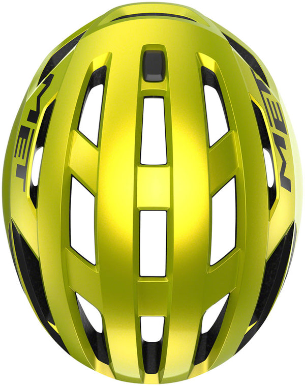 MET Vinci MIPS Helmet - Lime Yellow Metallic Glossy Medium