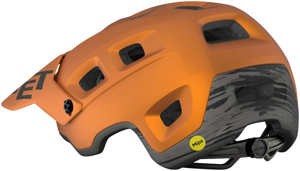 MET Terranova MIPS Helmet - Orange Titanium Metallic Matte Medium