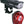 Planet Bike Beamer 700/Rojo 100 Headlight/Taillight Set - 700/100 Lumen USB Rechargable BLK