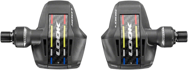 LOOK KEO BLADE CARBON CERAMIC Ti Pedals - Single Sided Clipless Titanium 9/16" BLK