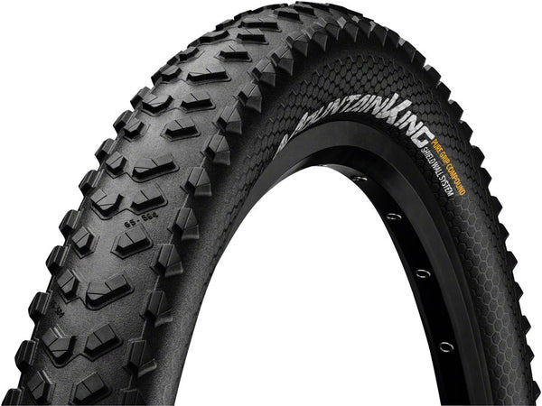Continental Mountain King Tire - 27.5 x 2.30 Tubeless Folding BLK PureGrip ShieldWall System E25
