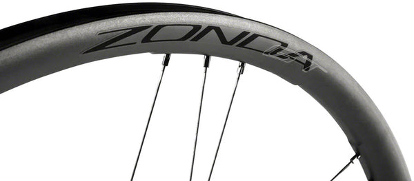 Campagnolo Zonda GT Front Wheel - 700c 12 x 100mm Center-Lock 2-Way Fit BLK