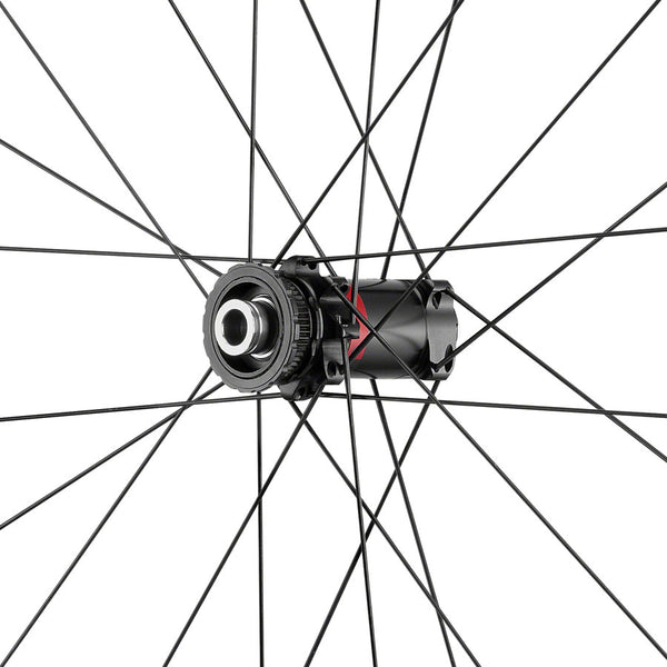 Fulcrum Rapid Red 5 DB Wheelset - 700 12/15x100/142mm Center-Lock HG 11 BLK 2-Way Fit