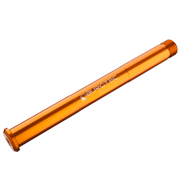 Burgtec RockShox Fork Axle 15x110mm Iron Bro Orange