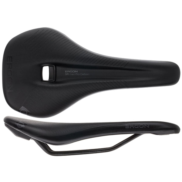 Ergon SR Pro Carbon Saddle - Carbon Stealth Mens Small/Medium