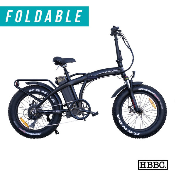 HBBC Foldable fat tire E Bike